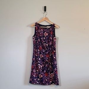 LOFT Floral Paisley Mini Dress